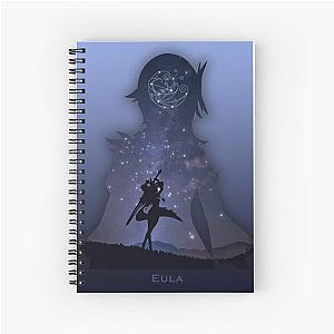 Eula Genshin Impact Spiral Notebook