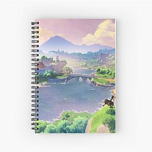 Genshin Impact Landscape Spiral Notebook