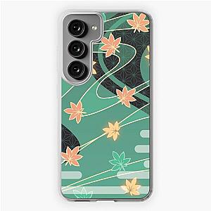 Genshin Impact - Kaedehara Kazuha Burst Pattern Samsung Galaxy Soft Case