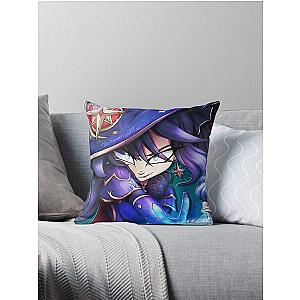 Mona (from Genshin Impact) [Fan design] Throw Pillow