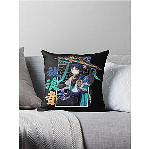 Genshin Impact Wanderer Scaramouche Throw Pillow