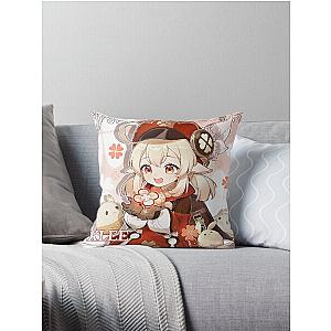 Genshin Impact - Klee Birthday Official Artwork 2020 Throw Pillow