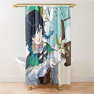 Genshin Impact - Venti Birthday Official Artwork 2020 Shower Curtain