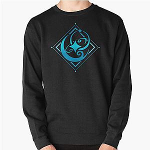 Genshin Impact Mona - Hydro Emblem Pullover Sweatshirt