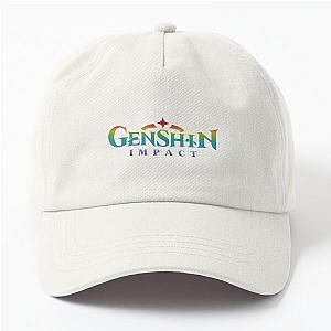 Genshin Impact Element Symbols Dad Hat