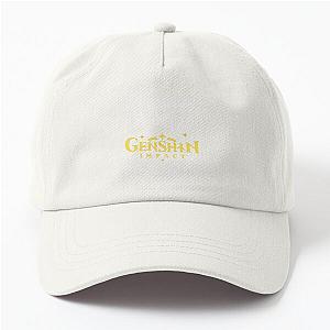 I stopped playing Genshin Impact to be here Funny Meme Design Dad Hat