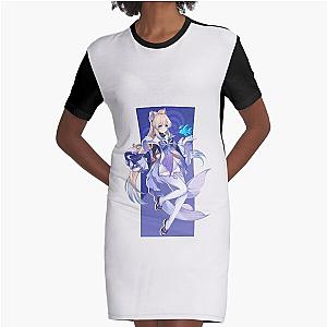 Genshin Impact - Kokomi Graphic T-Shirt Dress