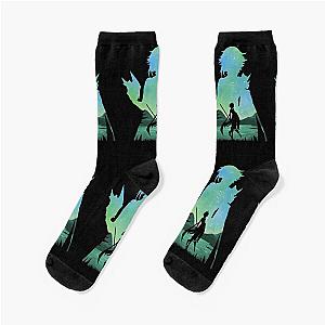 Xiao Genshin Impact - Illusion *Black* Socks