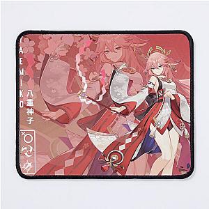 Yae Miko 八重神子 Astute Amusement - Genshin Impact Mouse Pad