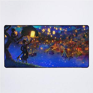 Genshin impact zhongli scene Desk Mat