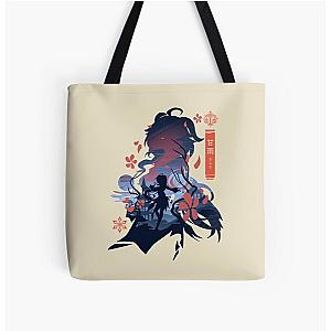 Ganyu - Genshin Impact All Over Print Tote Bag