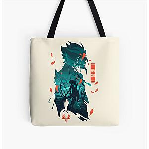Genshin Impact Xiao All Over Print Tote Bag