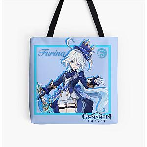 Genshin Impact - Furina  All Over Print Tote Bag